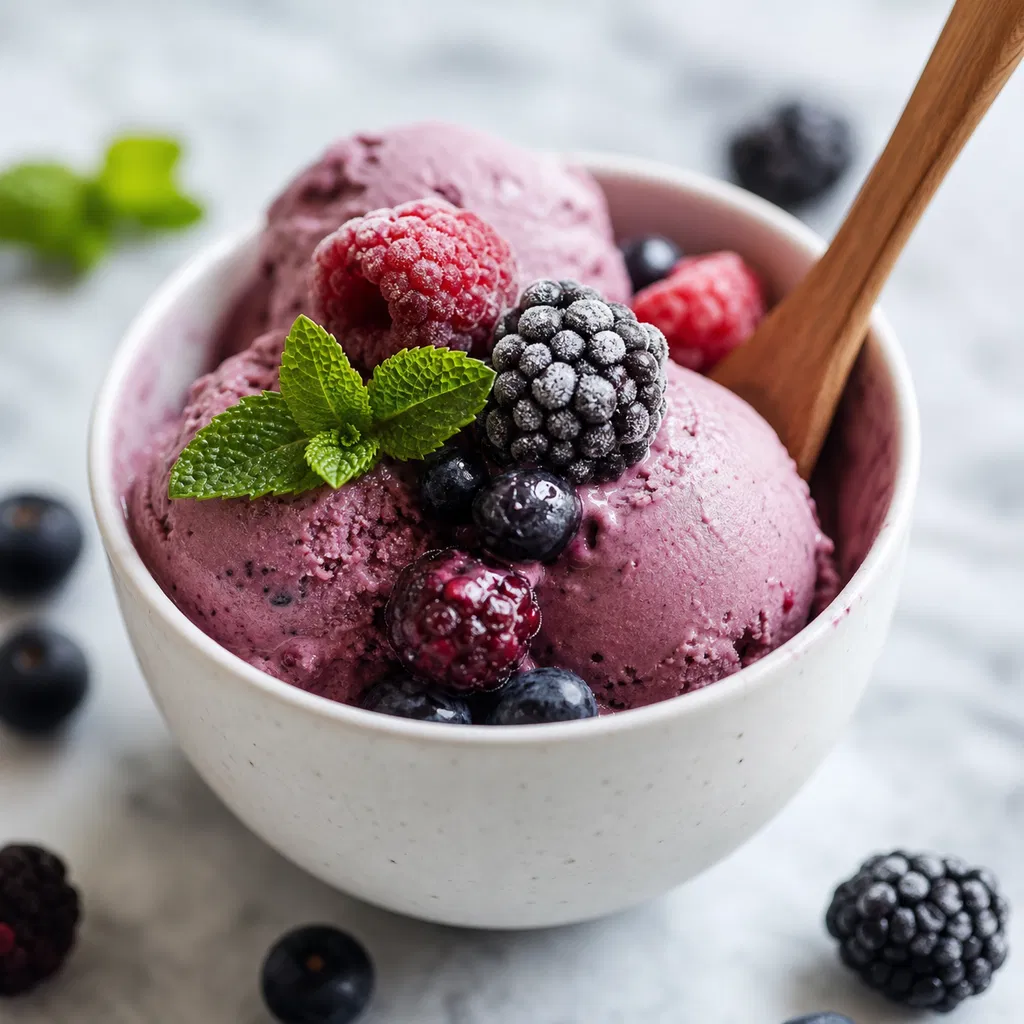 Helado natural
